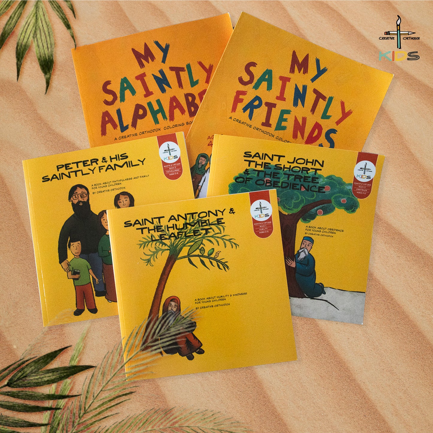 Virtues & Saints Children's Book Bundle: Stories & Activities for the Orthodox Family