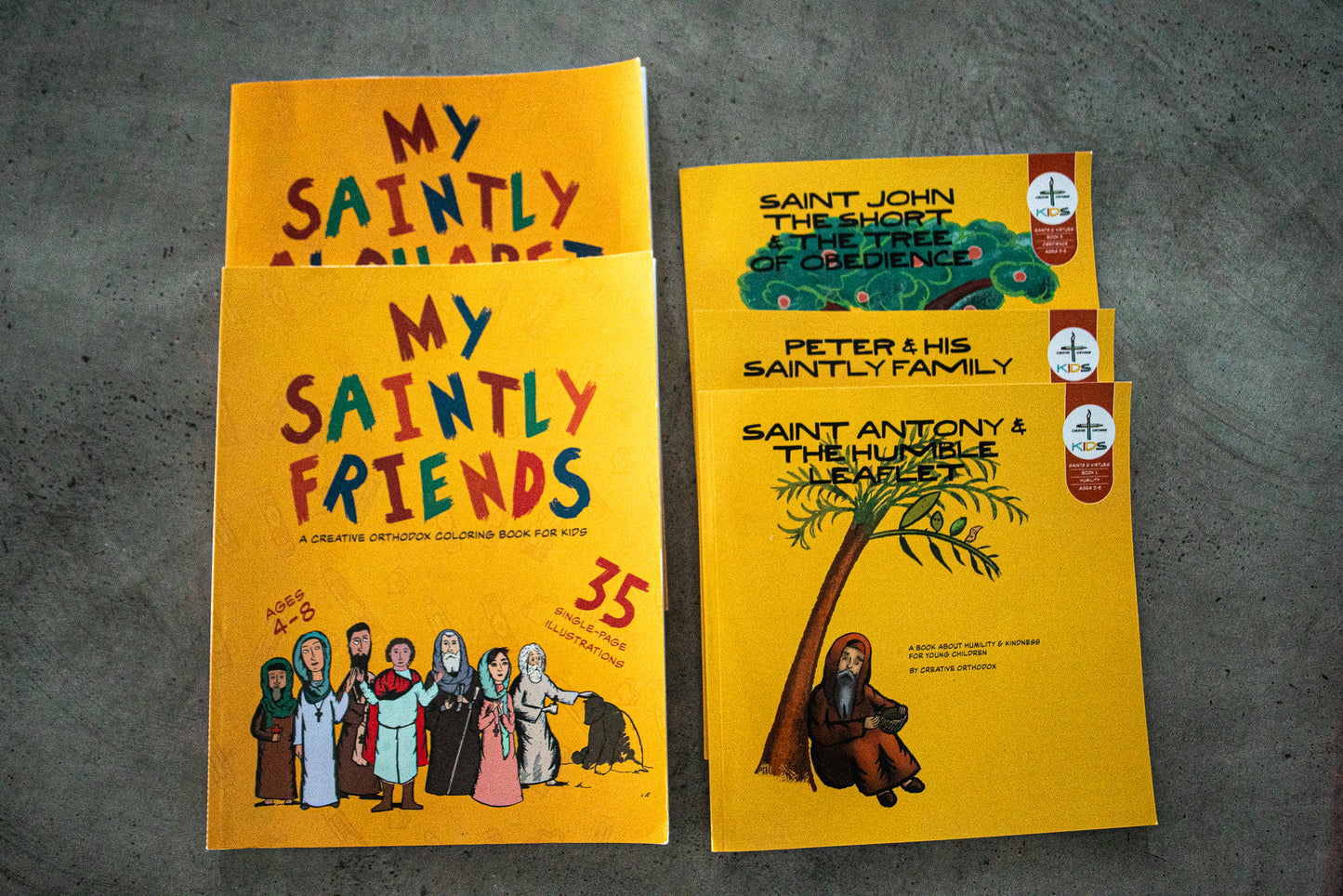 Virtues & Saints Children's Book Bundle: Stories & Activities for the Orthodox Family