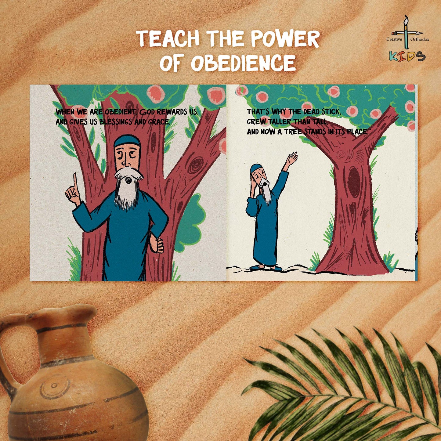 Saint John the Short & the Tree of Obedience Children's Picture Book