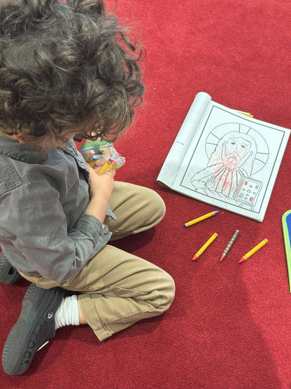 My Saintly Friends: A Creative Orthodox coloring book for kids