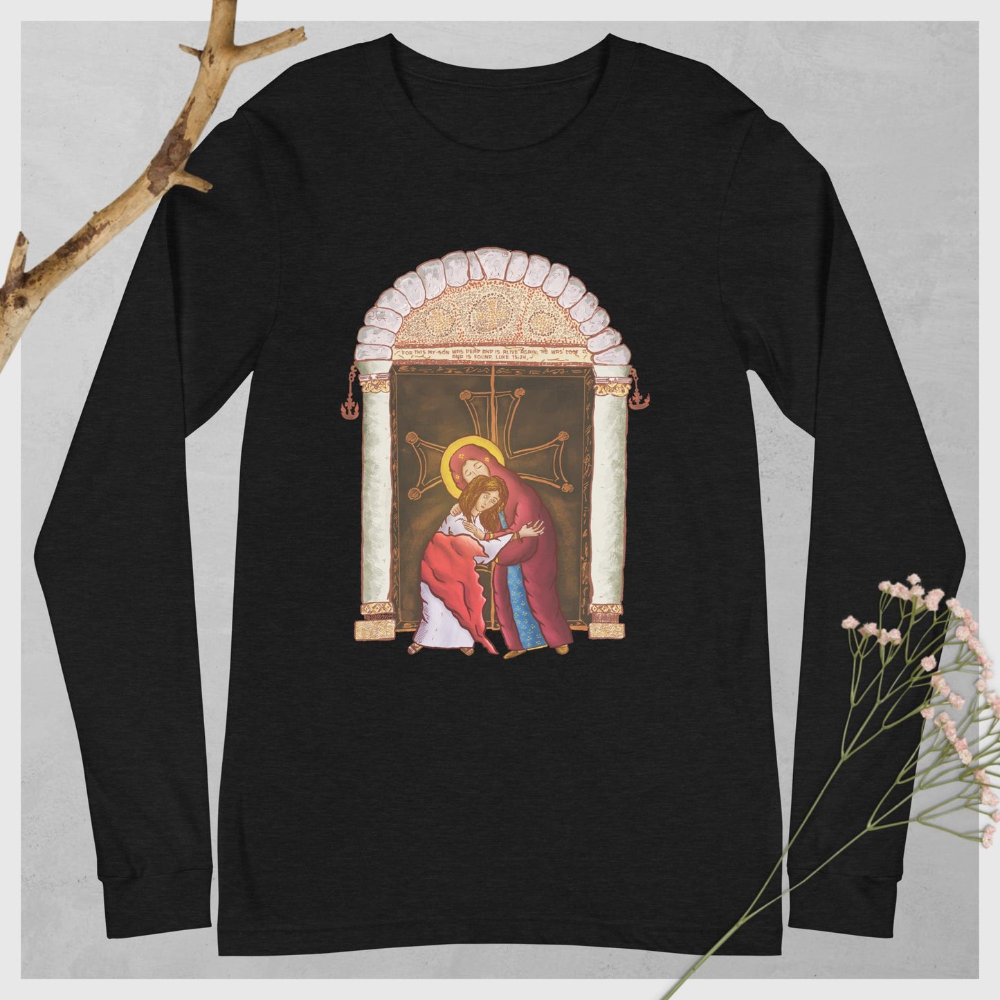 The Repentance of Saint Mary The Egyptian Long Sleeve Tee
